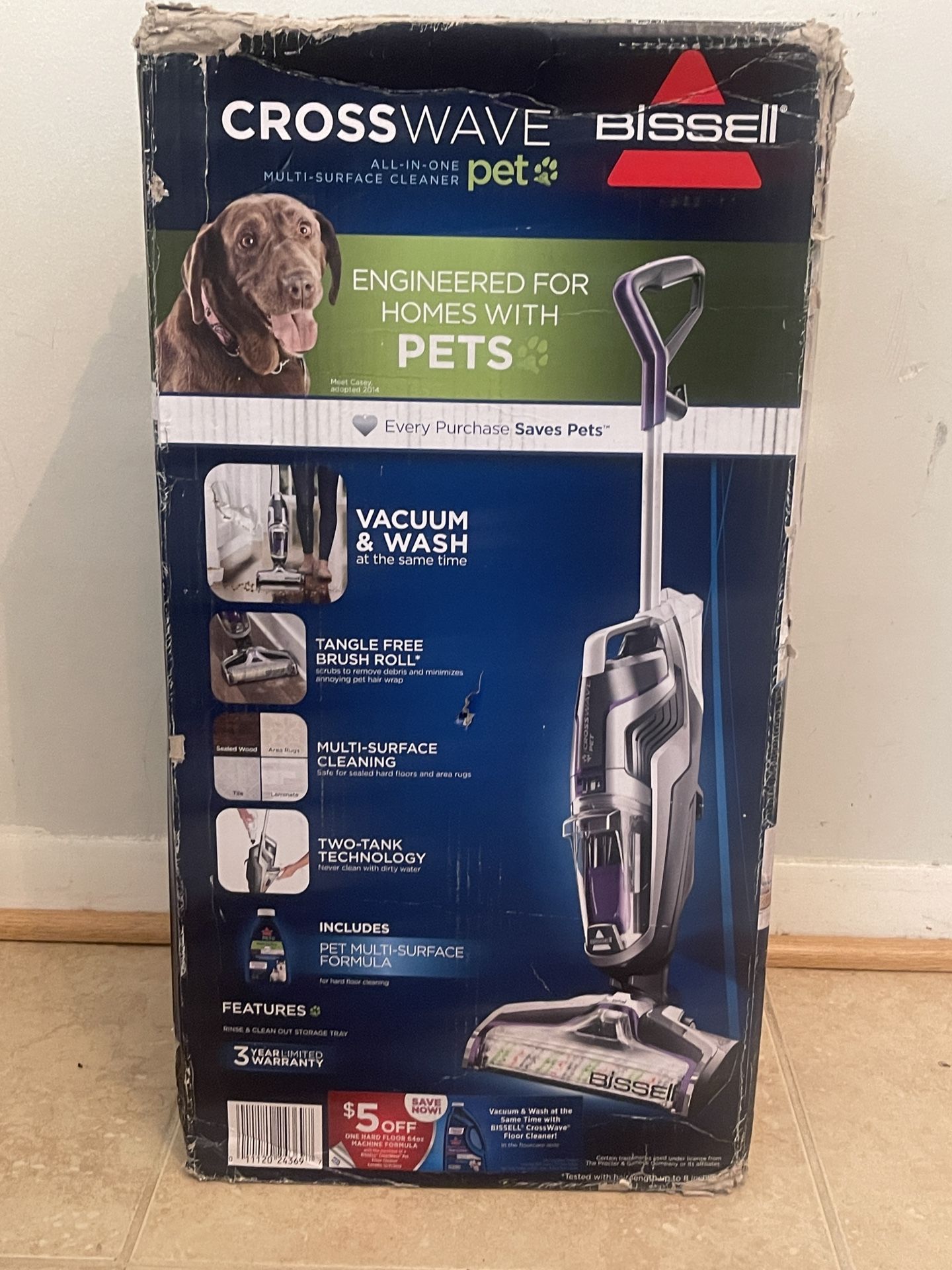 Bissell CrossWave Pet Multi-Surface Cleaner