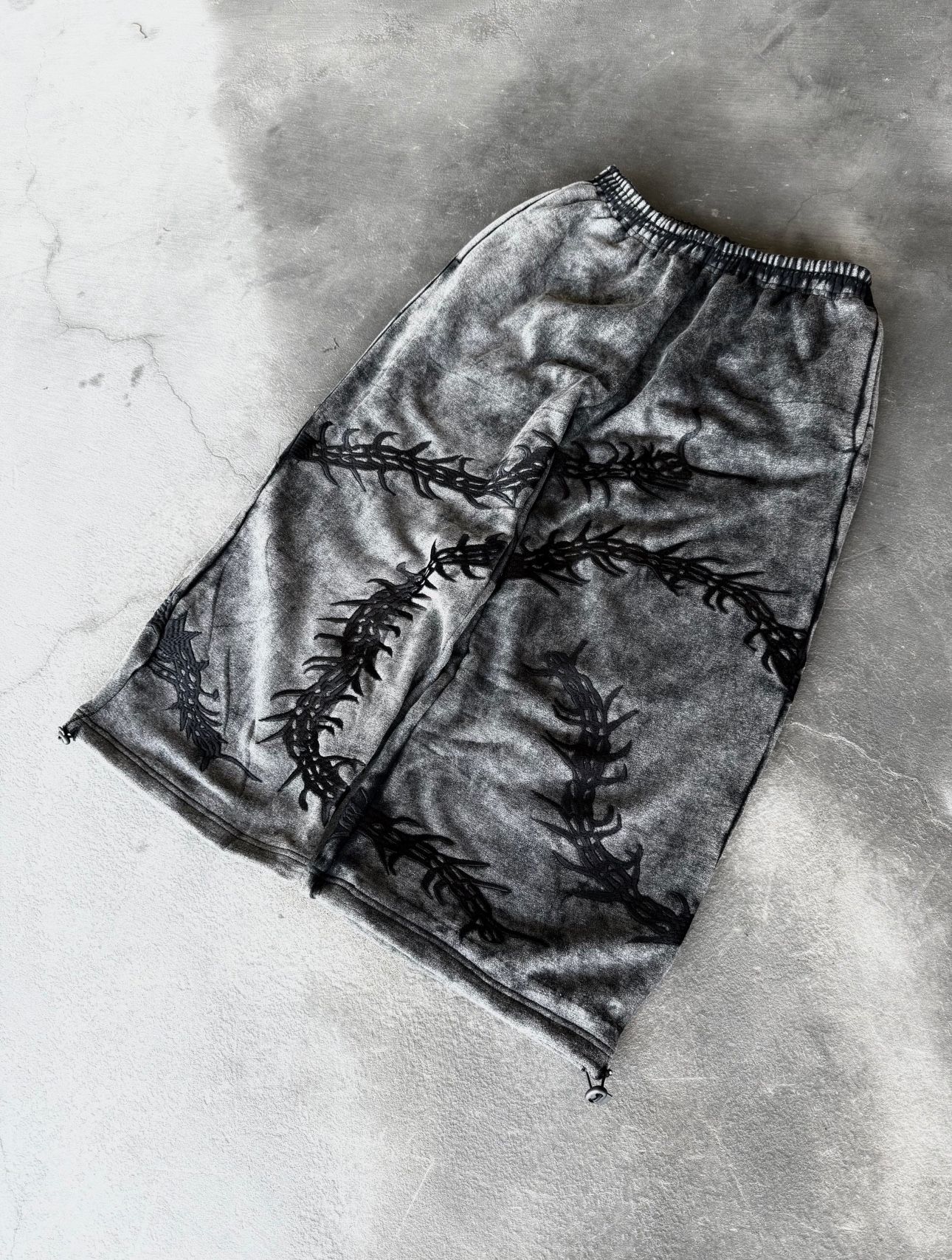 GHOUL SWEATS (WASHED BLACK)