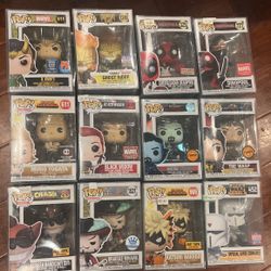 Funko Pops For Sale: Marvel, MHA, Crash Bandicoot, & Starwars