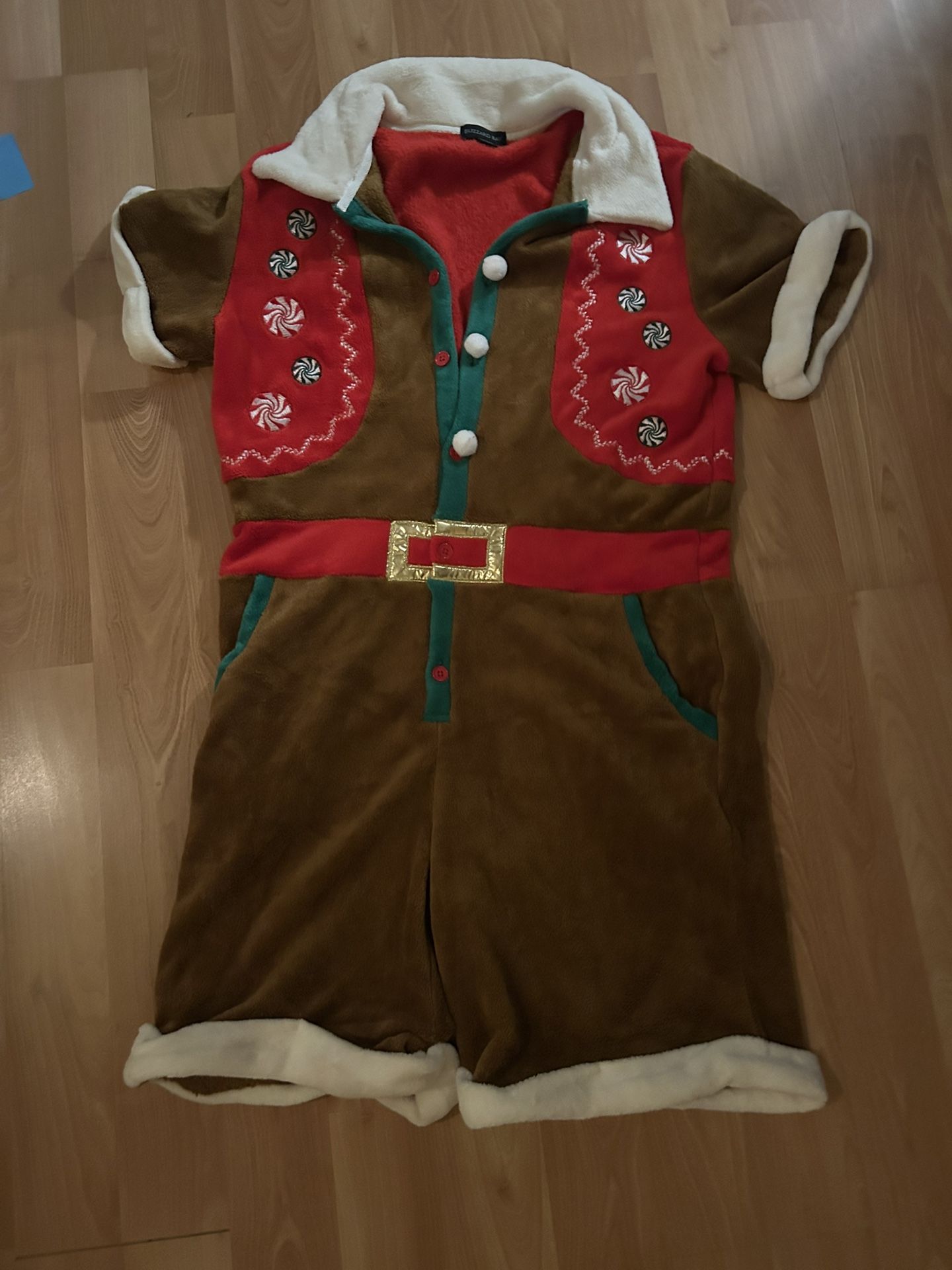 Blizzard Bay mens Men's Ugly Christmas Romper