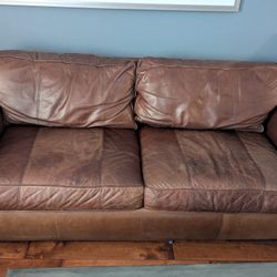 Bernhard Premium Leather Sofa bed 