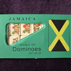 Jamaica themed dominoes