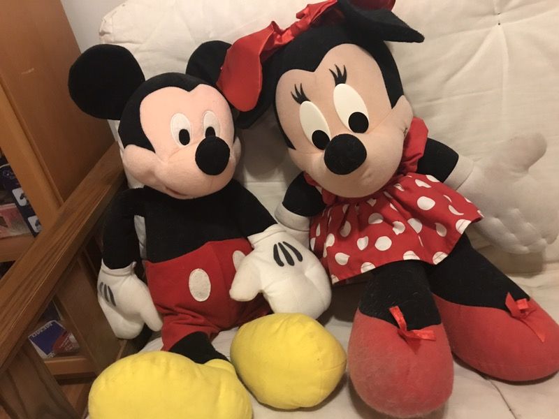 Minnie and mickie