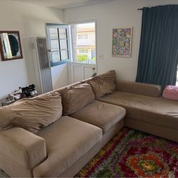 Brown Couch 9.5 x 7 Foot