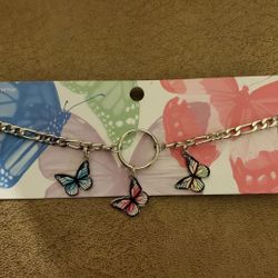 Butterfly Necklace Chain 