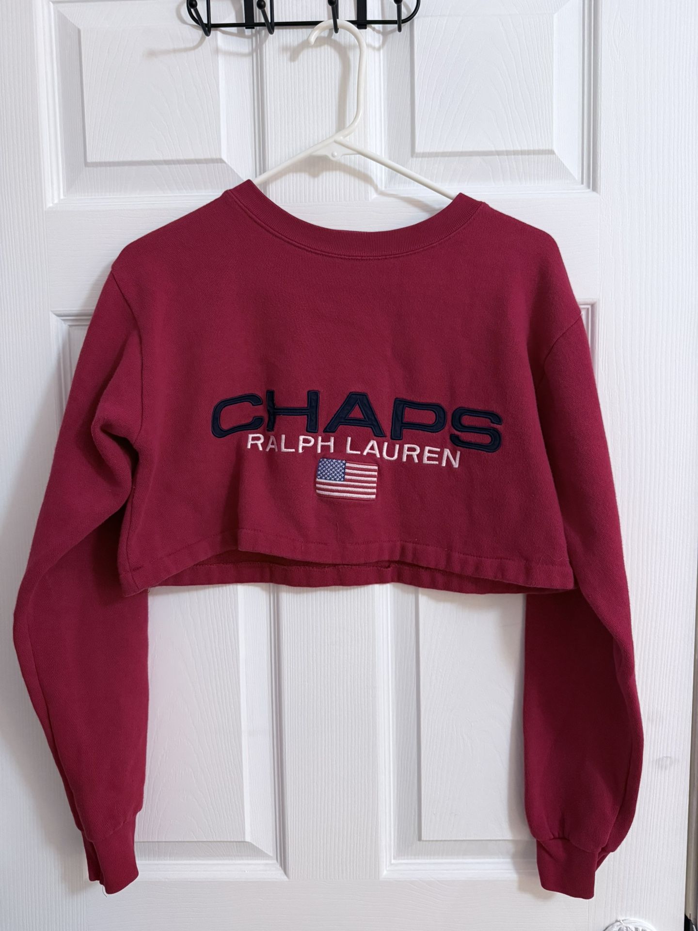 Ralph Lauren Chaps Cropped Pullover
