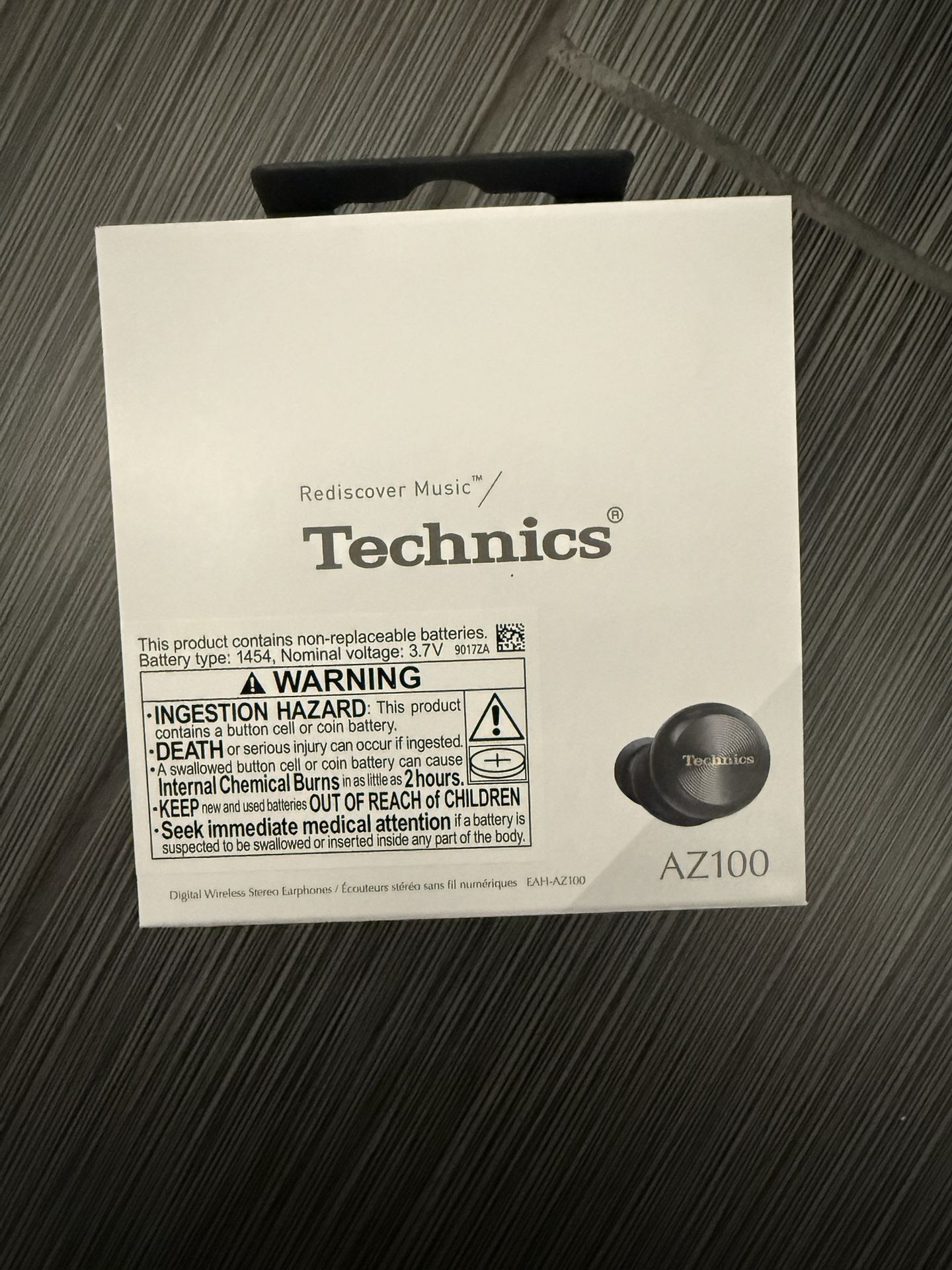 Technics AZ100 earbuds Black
