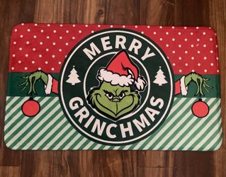 Christmas Grinch Doormat