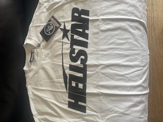 Hellstar tee white and black