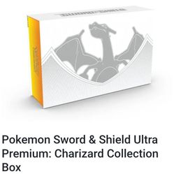 Pokemon Sword & Shield Ultra Premium: Charizard Collection Box