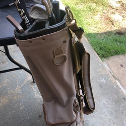 Vendo Bolsa De Golf Con 9 Palos De Golf