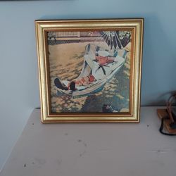 Norman ROCKWELL Print! "On Leave"