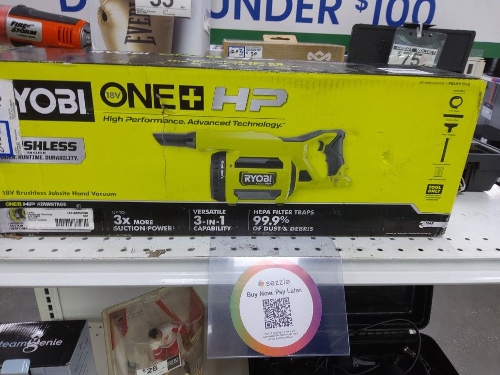 Ryobi Pblhv701b Hand Vacuum 