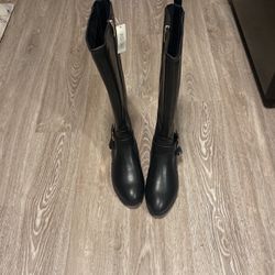 women's new black boots