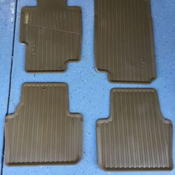 2006 ACURA TL. ROBBER FLOOR MATS