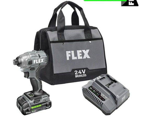 FLEX 24V Impact Driver Compact (New, sellado) - Brushless