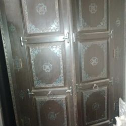Indian Solid Wood Armoire 