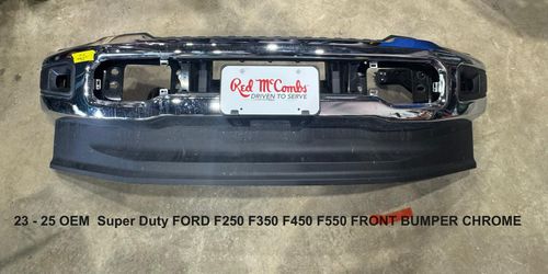 2023 2025 f250 f450 super duty oem bumper