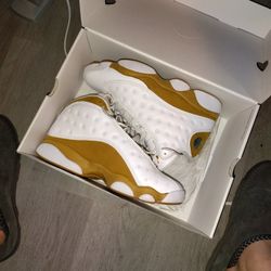Jordan 13 white & Wheat 