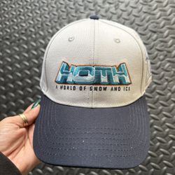 Disney Star Wars Hoth A World of Snow and Ice Embroidered Adult Hat Cap OS NWT