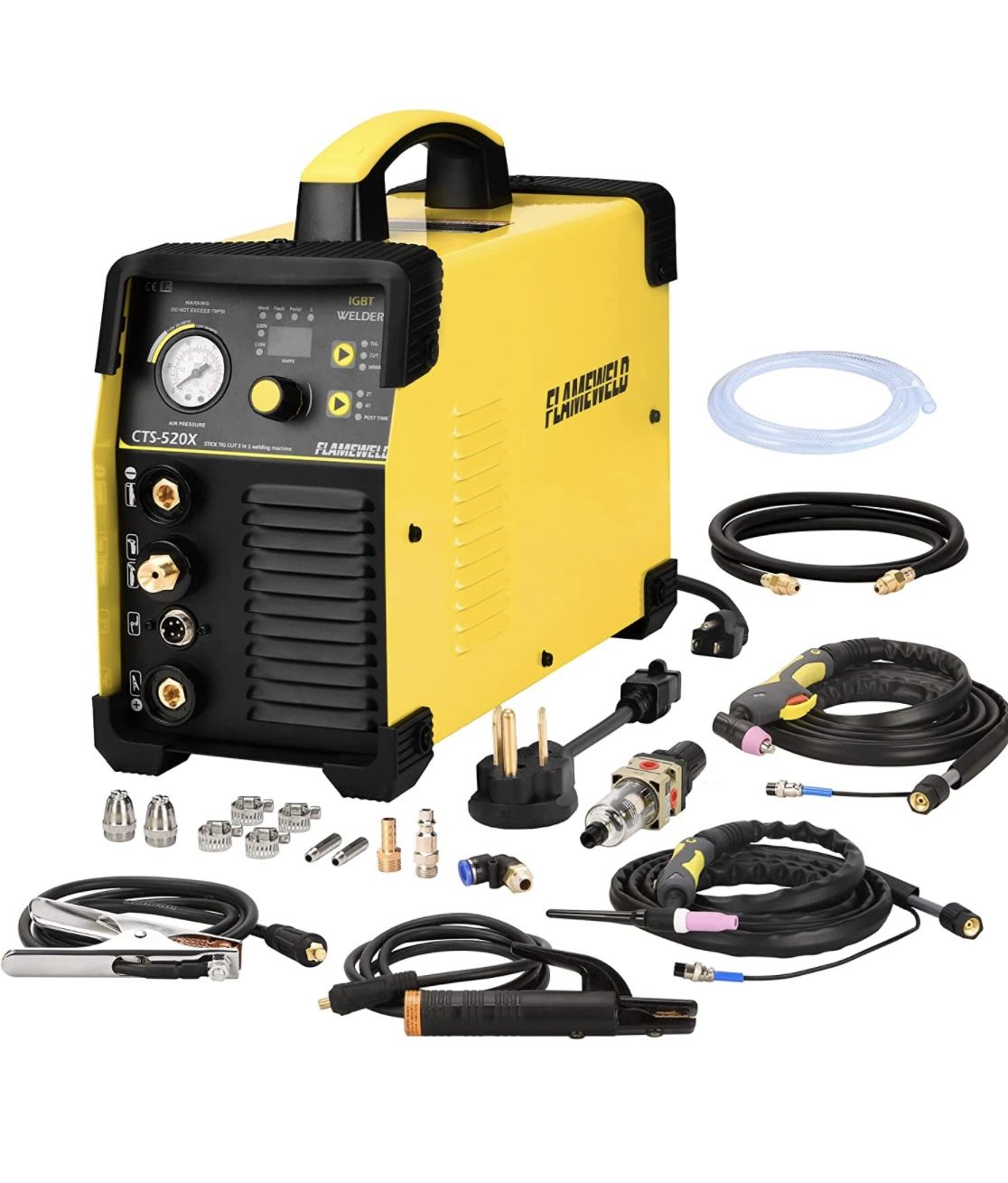 Flameweld 3 In 1 Plasma Cutter Welder Machine - CTS520X
