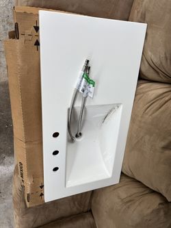 Bathroom Sink New 3ftx18.5