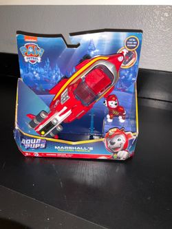Paw Patrol Aqua Pups Marshall Transforming Vehicle