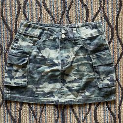 Women’s Mini Army Skirt 