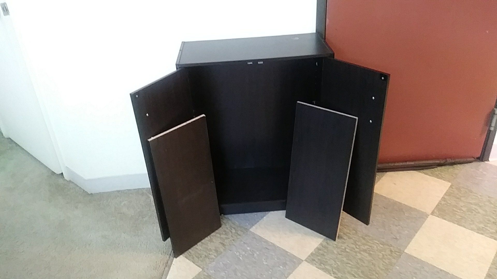 Two shelf cabinet