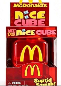 Mc Donalds Nice Cube Squishy