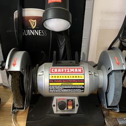 Craftsman Professional 8” Variable Speed Bench Grinder