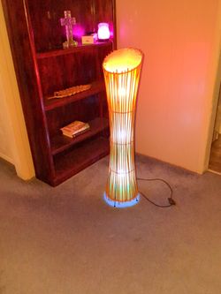 Chinese Vintage Bamboo Lamps