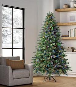 Member's Mark Pre-Lit 7.5 Ft Augusta Pine Tree