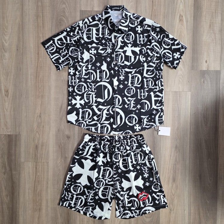 Chrome Hearts 2 Piece Dress Suit
