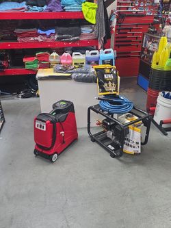 Car wash setup
