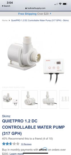 Skimz. QP 1.2 pump $75 for pick up