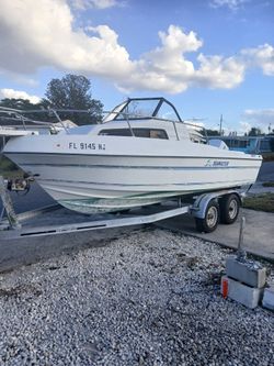 1992 Boat .Motor And Trailer 