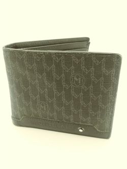Authentic Men's Mont Blanc Wallet W/ Box