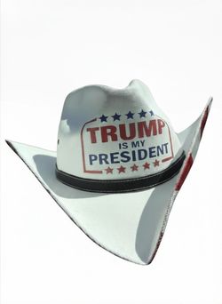 MAGA Cowboy Hat Stars and Stripes