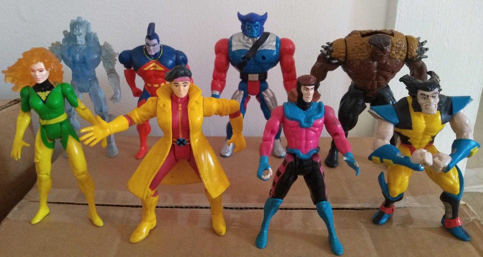 Marvel ToyBiz Uncanny X-Men Action Figure Lot 1990s ToyBiz Vintage Collectible