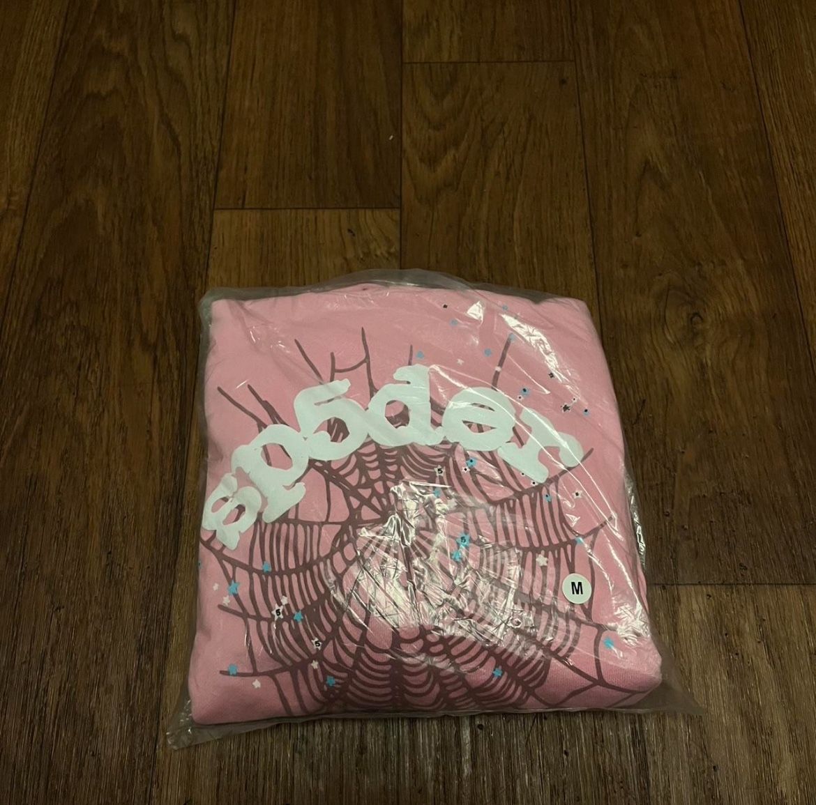 Sp5der Og Pink Web Hoodie 