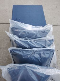 Arden Outdoor Patio Cushion Sets (4) 22x24 New