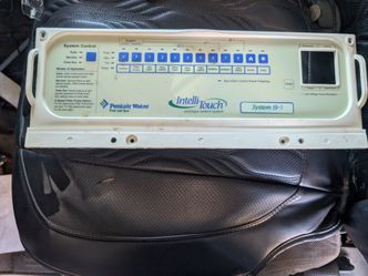 Pentair intellitouch pool controller