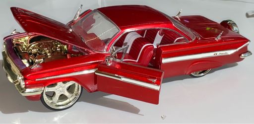 Jada Toys 1:24 1961 Chevy Impala Diecast Streetlow dub Donk lowrider (READ DESC)