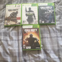 Call Of Duty Series Xbox 360