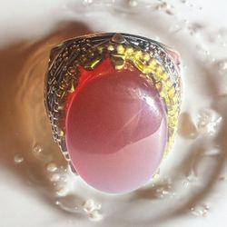 ring agate 925 Silver 