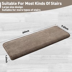 Carpet Stair Treads Ultra Plush - Brand New