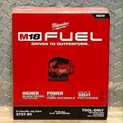 Milwaukee Jig Saw FUEL NEW 