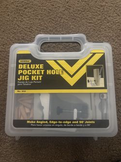 General Tools Deluxe Pocket Hole Jig Kit – Model 850