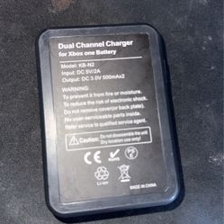 Dual Channel Charger for Xbox one controllers 2550 mAH
